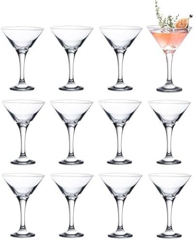 Martini Glasses, Set of 12